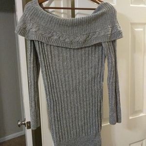 Off the shoulder sweater
